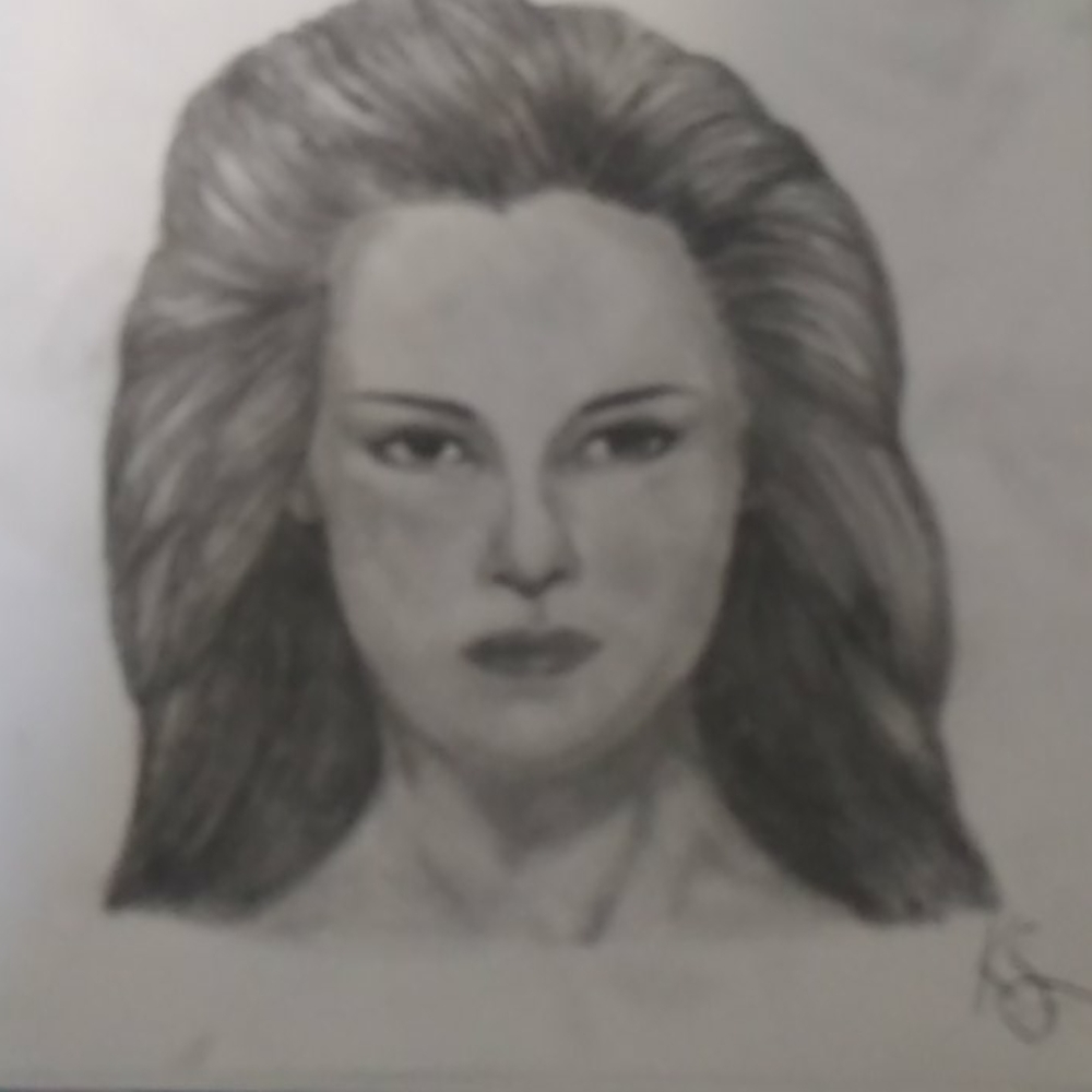 Drawing of Kristen Stewart